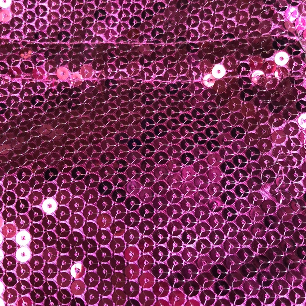 Victoria’s Secret pink sequined drawstring giftbag - Picture 2 of 7